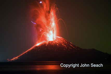 krakatau volcano eruption