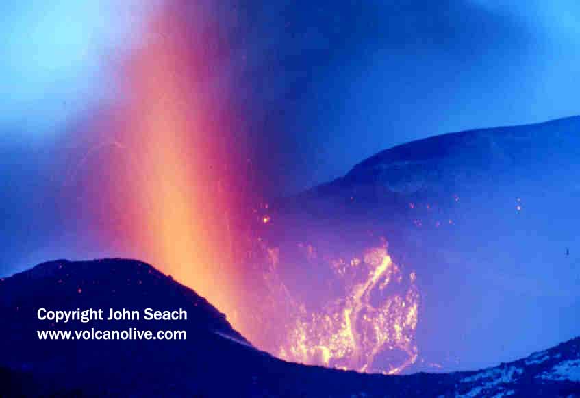 Mt Etna volcano, italy