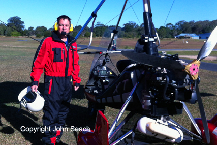 microlight flying