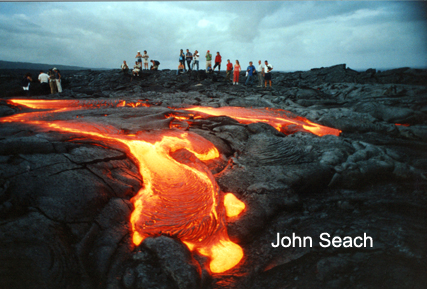 kilauea lava flow