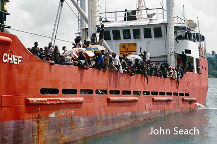 manam island evacuation