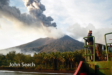 manam volcano eruption