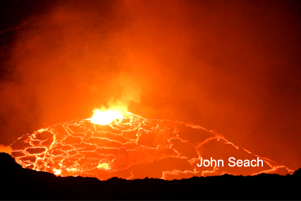 volcano nyriagongo