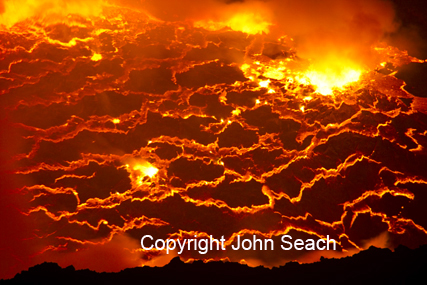 Nyiragongo Volcano Eruption