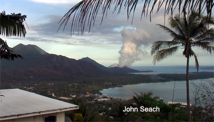 rabaul volcano