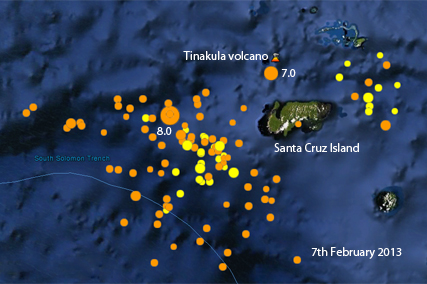 santa cruz earthquakes 2013