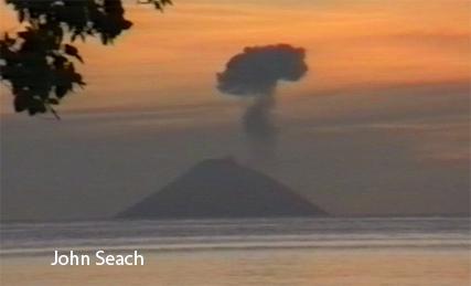 Tinakula volcano, solomon islands