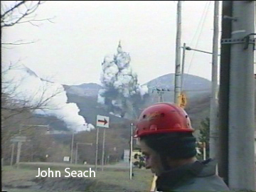 usu volcano eruption japan 2000