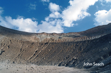 gran cratere vulcano