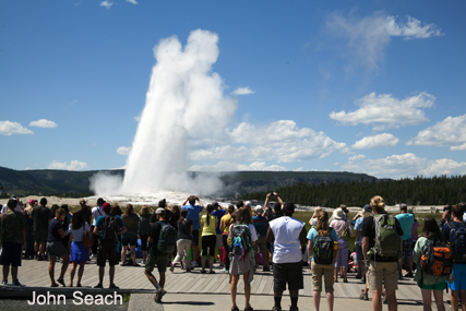 old faithful geyser